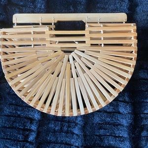 Miuco Women Bamboo Handbag